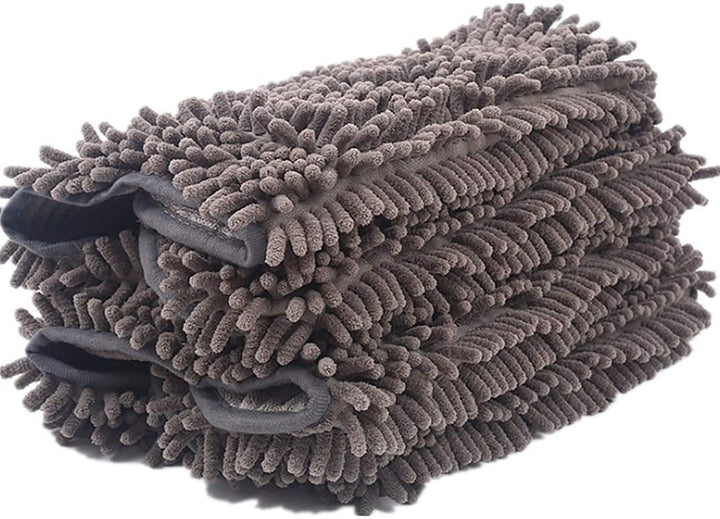 Quick-dry pet towel. Super absorbent microfiber for dogs after swimming or washing.