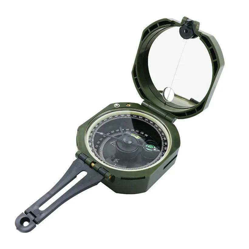 Compact military navigation compass, a vital tool for hikers, campers, and outdoor enthusiasts