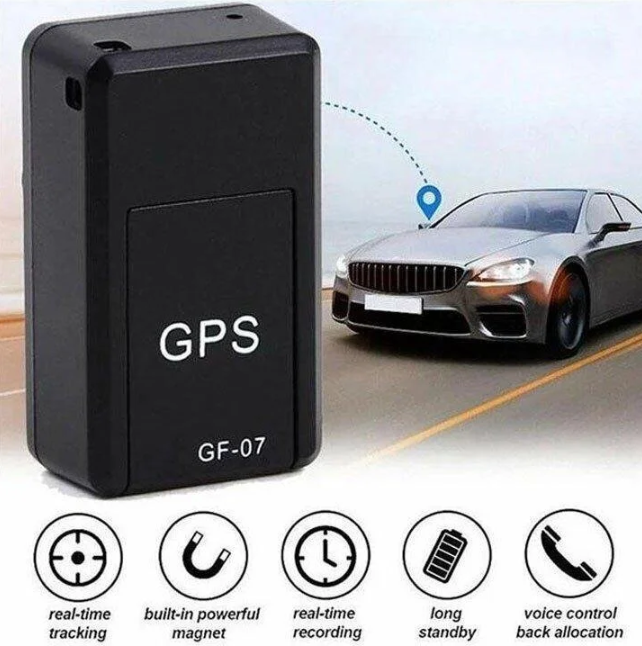Advanced security device: a mini GPS tracker offering global anti-theft protection and real-time location.