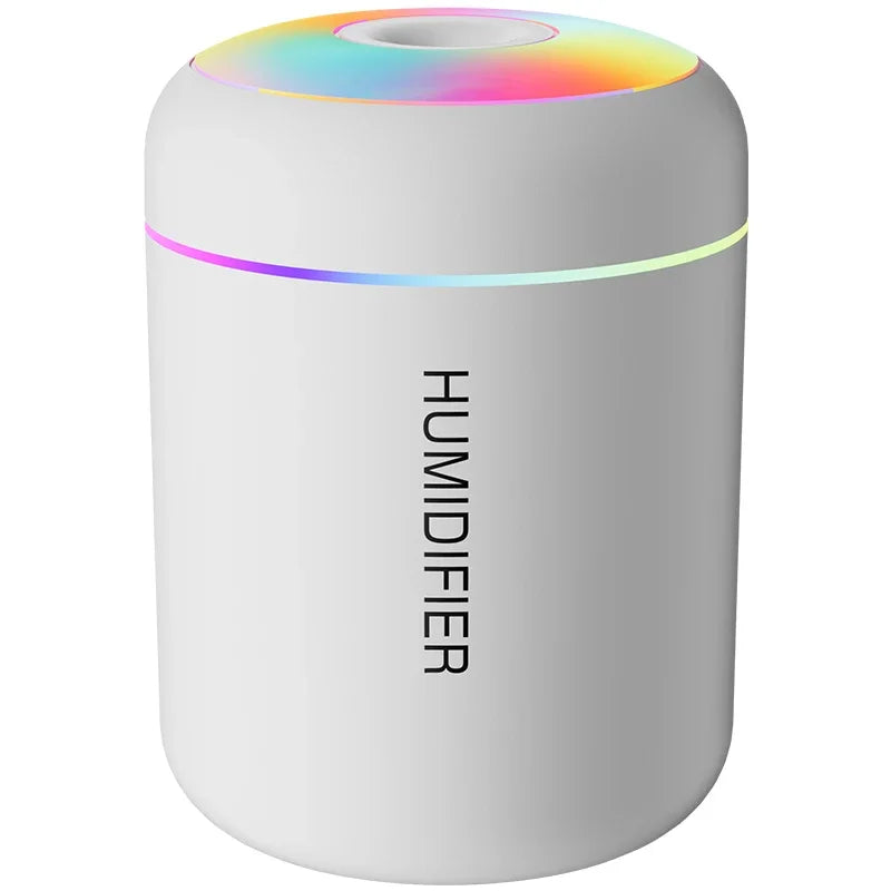 Modern design mini USB humidifier & essential oil diffuser. Perfect for home, office, and car comfort.