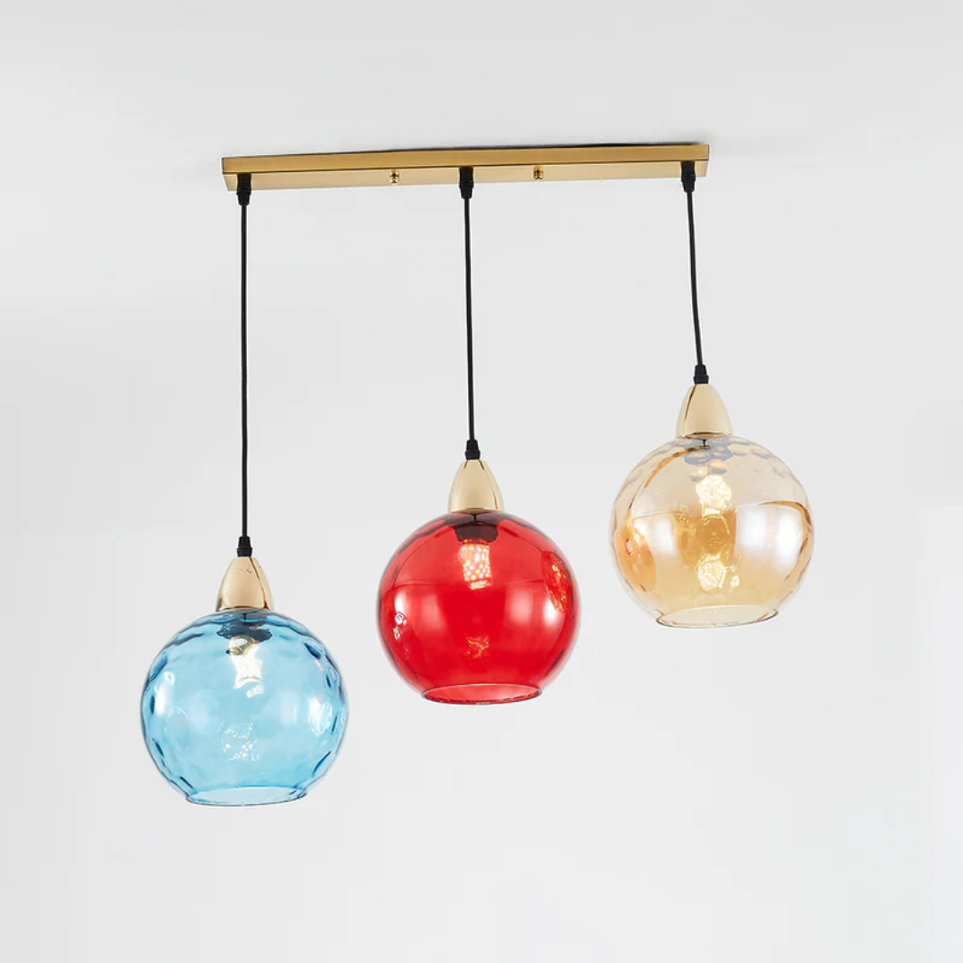 Modern LED cluster ceiling lamp, bright and chic lighting for contemporary homes.