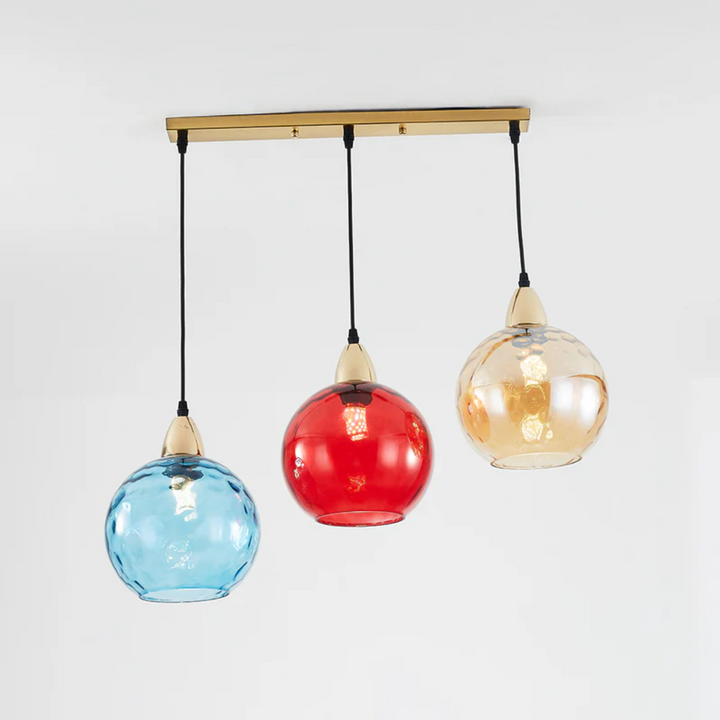 Modern LED cluster ceiling lamp, bright and chic lighting for contemporary homes.