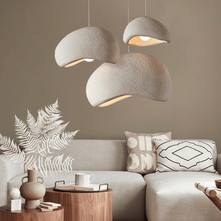 Sleek adjustable LED pendant light with E27 bulb, ideal ceiling fixture for modern home decor.