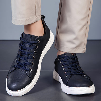 Stylish men's premium sneakers with a modern aesthetic. Cushioned for all-day comfort.