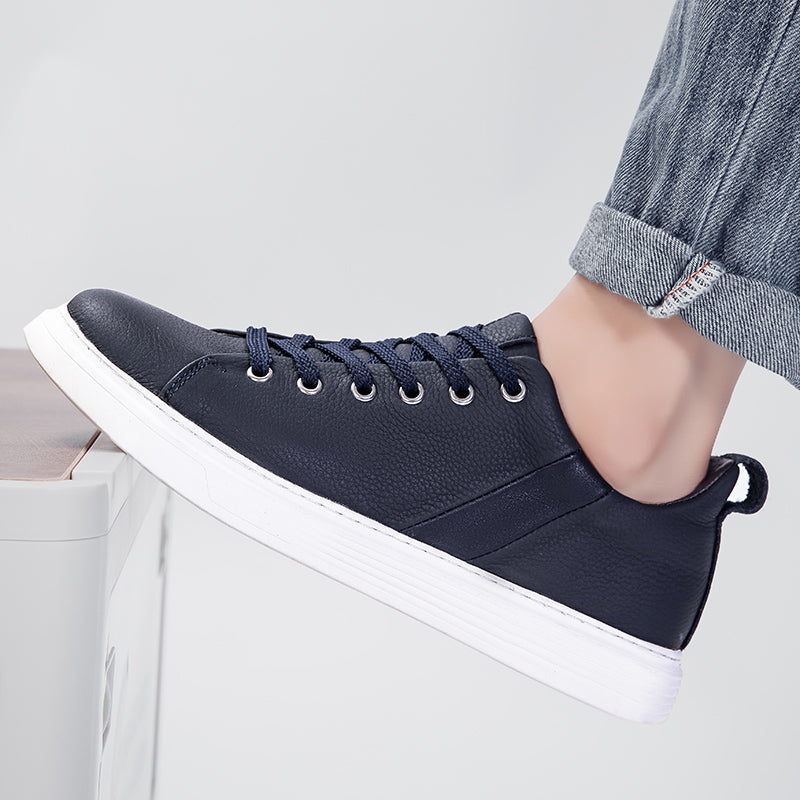 Men's modern design sneakers, cushioned for superior comfort. Stylish and premium casual footwear.