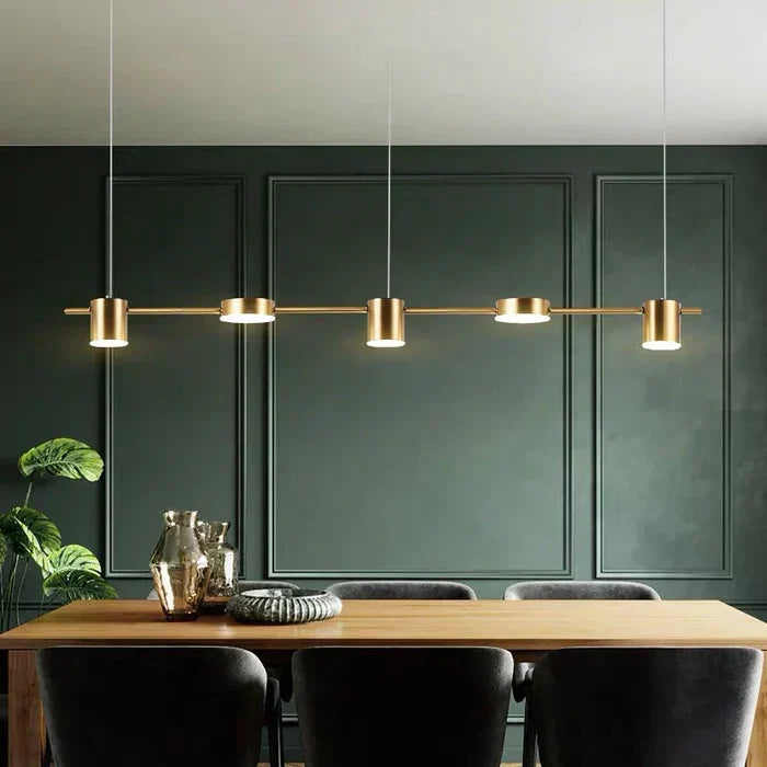 Modern AuraDrum drum pendant lamp for elegant home lighting.