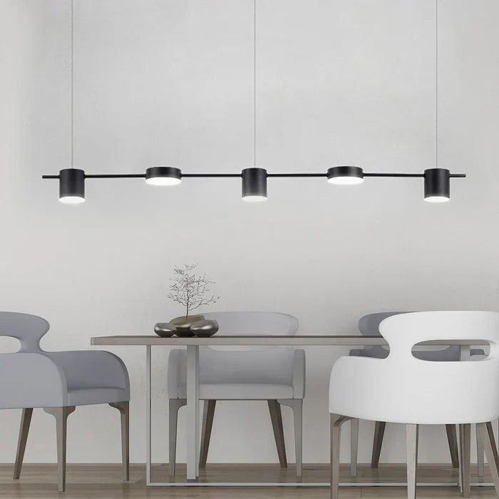 Contemporary AuraDrum gold lighting fixture, a stylish home accent.