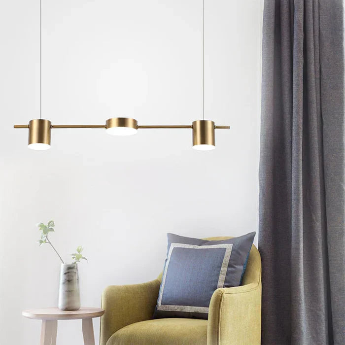 Black AuraDrum ceiling lamp, stylish modern lighting for kitchens.