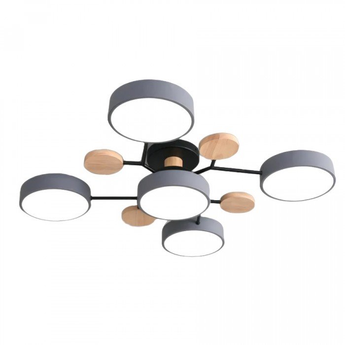 Distinctive branching LED ceiling fixture. Modern art lighting for your ceiling.