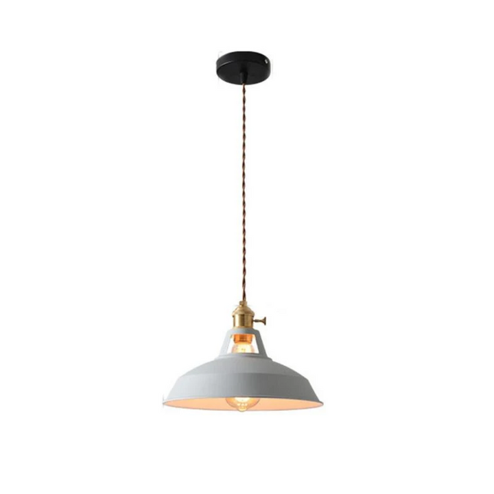 Energy-saving colorful LED pendant light, a modern and stylish ceiling fixture for home decor.