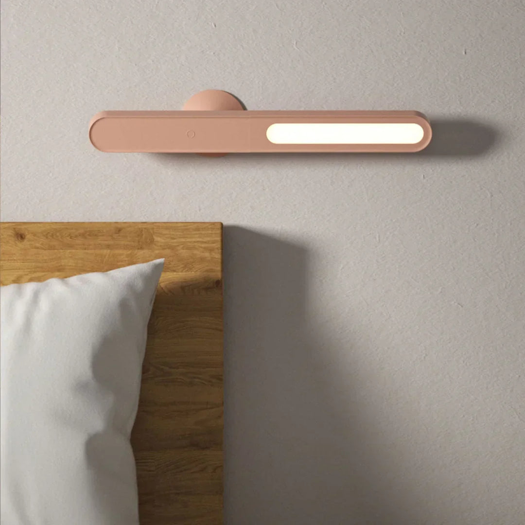 Elegant white modern table lamp; ideal decorative accent lamp for bedroom & living room ambient light.