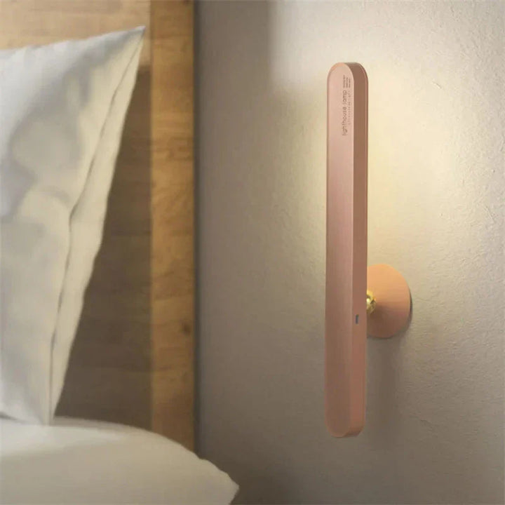Stylish modern khaki table lamp; creates warm ambient light. A decorative accent for home & office spaces.