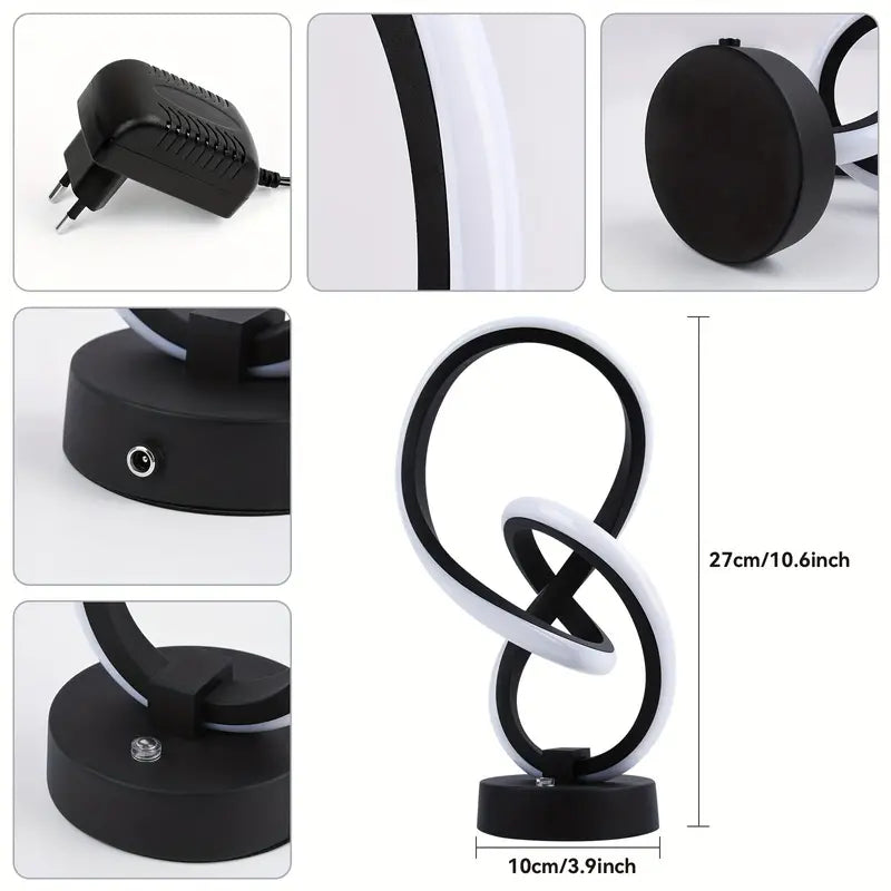 Elara stylish dimmable lamp, perfect modern desk lighting for productivity in office or accent in home decor.