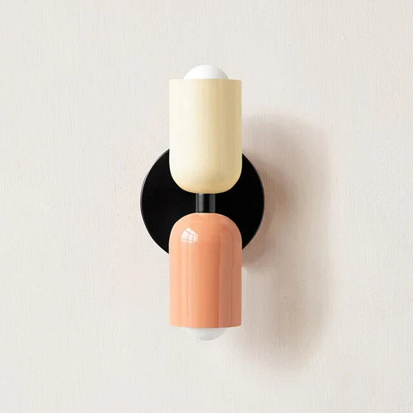 Bright DualGlow Modern LED Wall Lamp, casting inviting up/down light for a cozy ambiance.