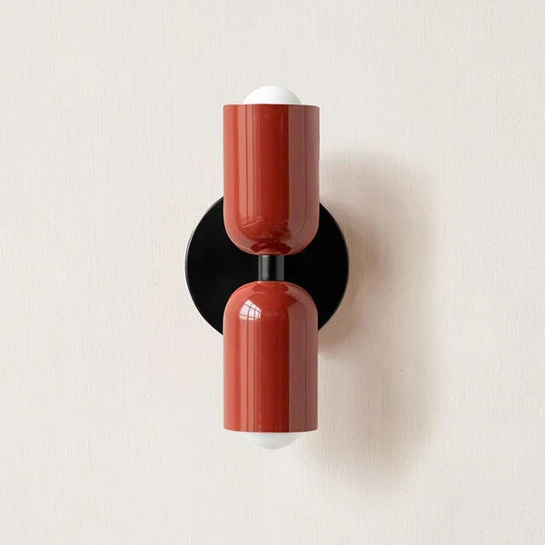 Adjustable Modern Double LED Wall Lamp, perfect indoor lighting for living rooms & bedrooms.