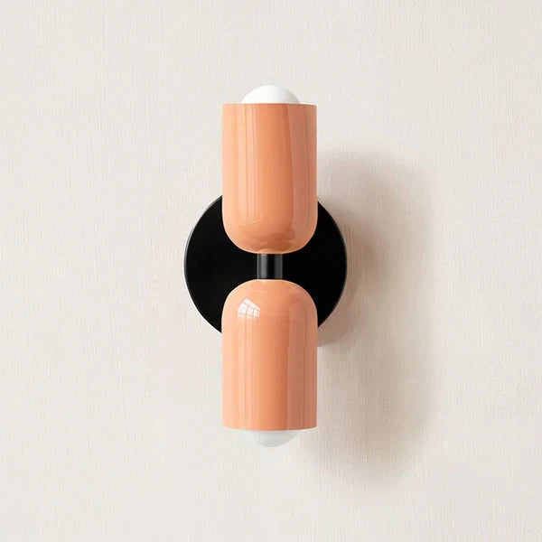 Contemporary DualGlow LED wall lamp, offering stylish up/down illumination for modern homes.