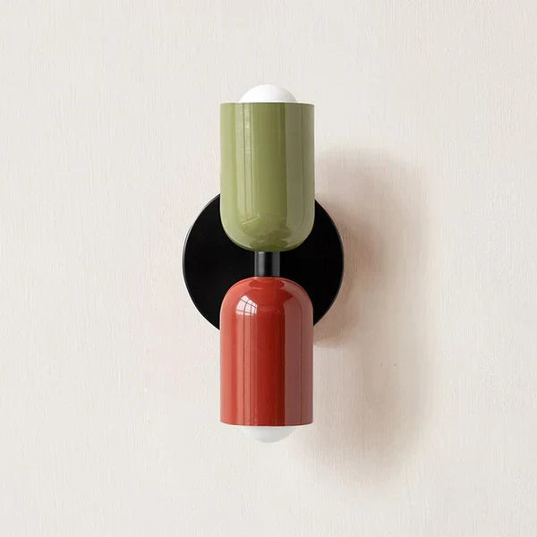 Stylish DualGlow LED wall lamp, ideal modern lighting solution for hallways & staircases.