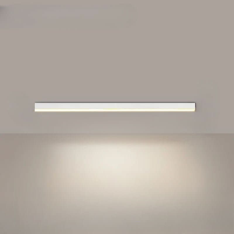 Sleek Scandinavian LED ceiling fixture, dimmable flush mount lamp for modern homes.