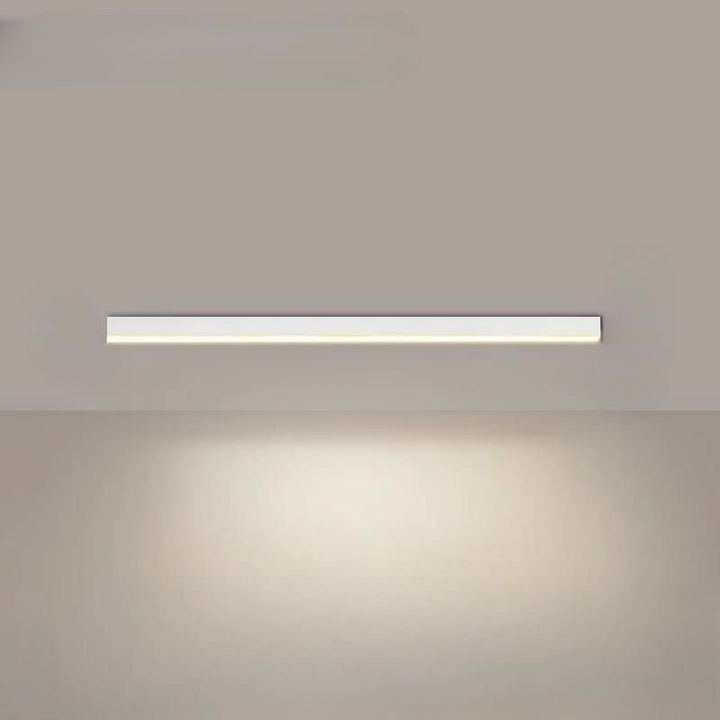 Sleek Scandinavian LED ceiling fixture, dimmable flush mount lamp for modern homes.