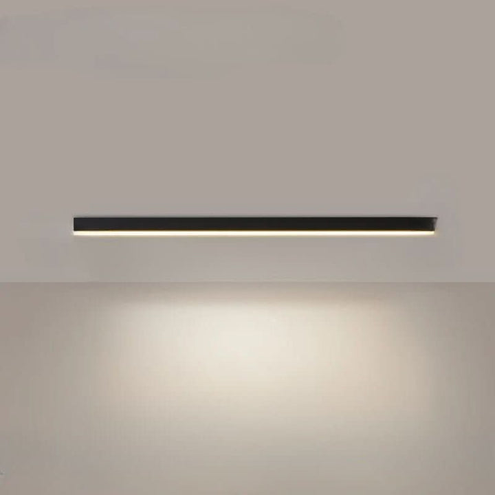 Minimalist LED ceiling light, Scandinavian design, energy-efficient for smart homes.
