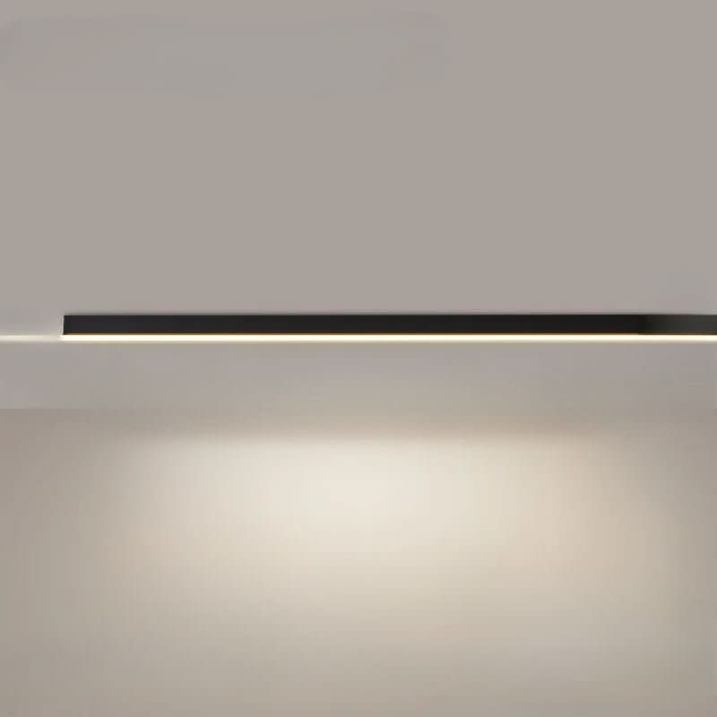 Contemporary LED ceiling lamp, dimmable, flush mount, for bright modern homes.