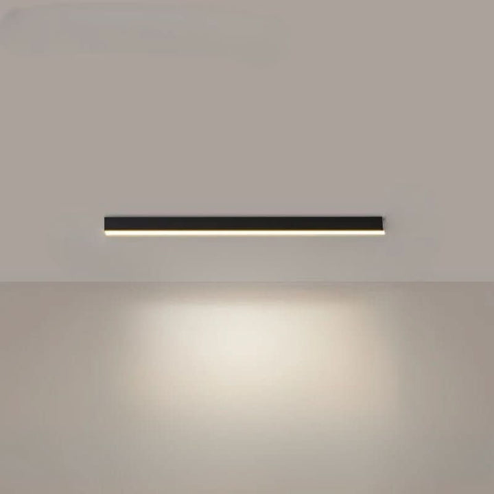 Modern LED ceiling fixture, flush mount, acrylic, for bright contemporary home decor.