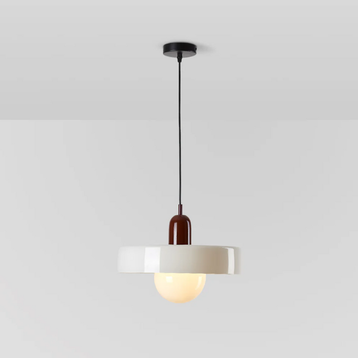 Sleek glass globe LED light, a perfect modern home decor accent.