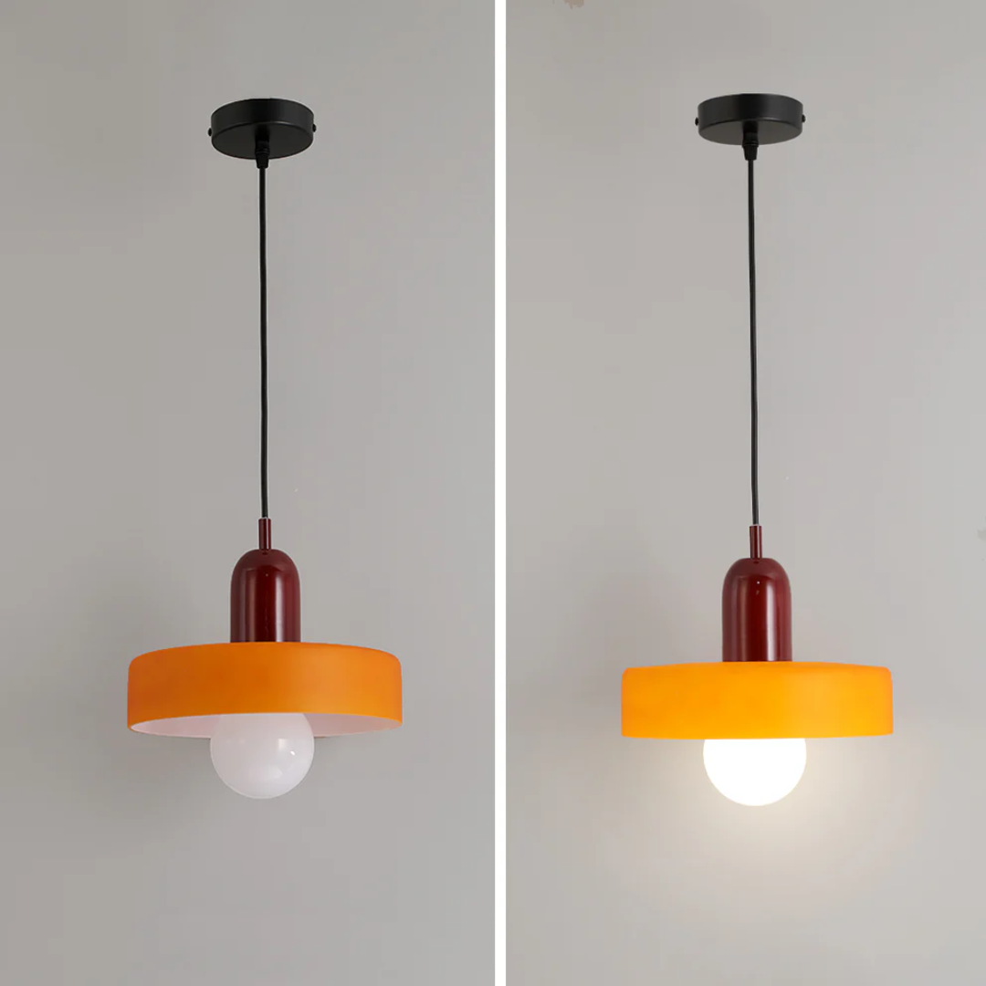 GloboLuxe LED pendant light, contemporary design for living rooms.