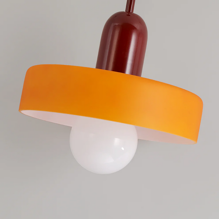 Contemporary LED pendant lamp, ideal for modern home decor styling.
