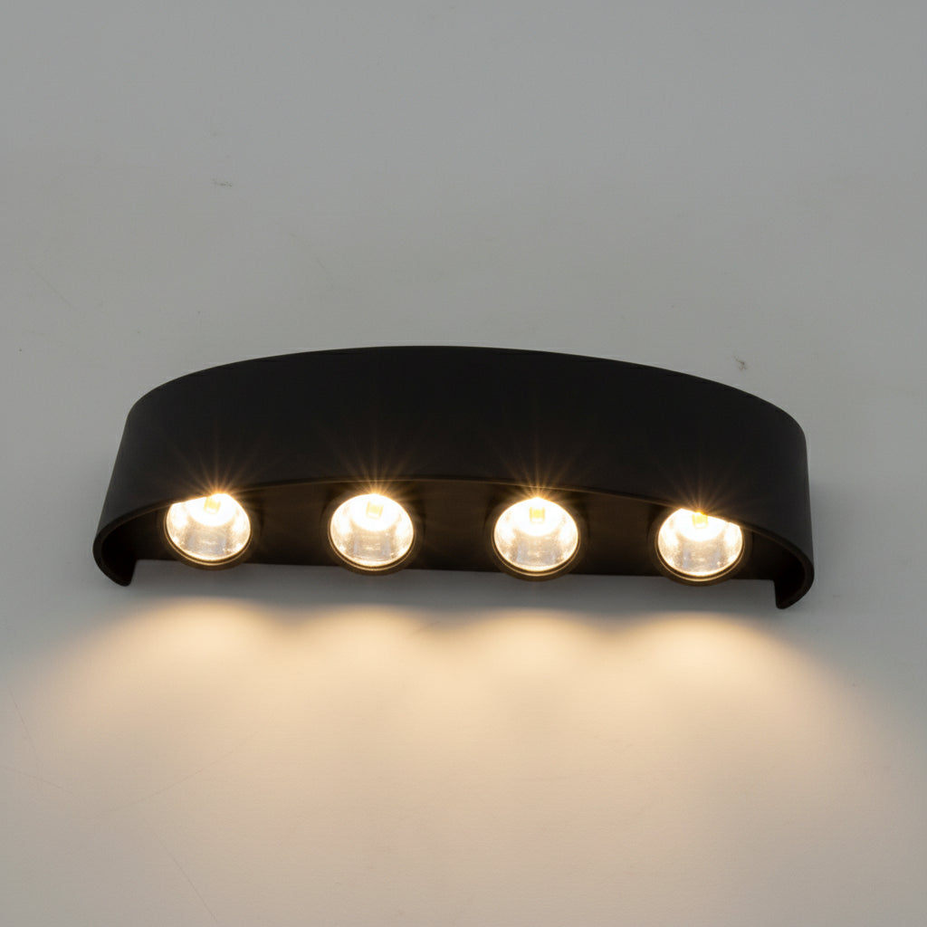 Sleek LED garden lamp, weather-resistant for stylish outdoor lighting.