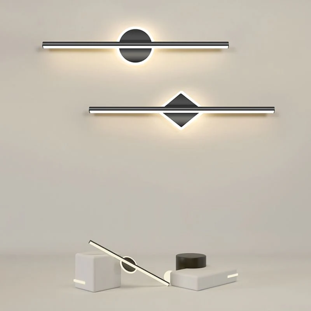 Energy-saving LED wall lighting, modern design, excellent for contemporary home interior decor.