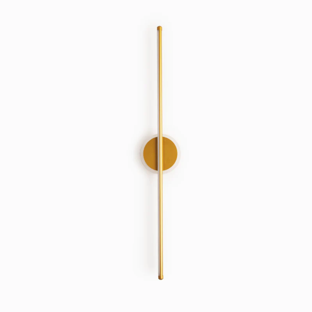 Sleek square LED wall lamp, black finish, providing modern and efficient lighting for home spaces.