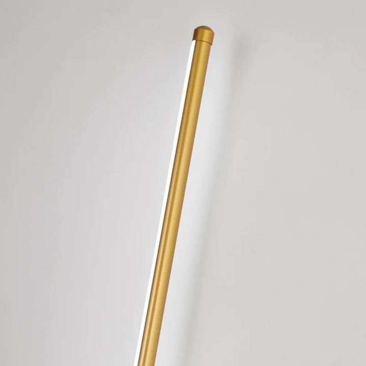 Sleek black LED wall light, energy-efficient for bedroom, living room, or bathroom illumination.
