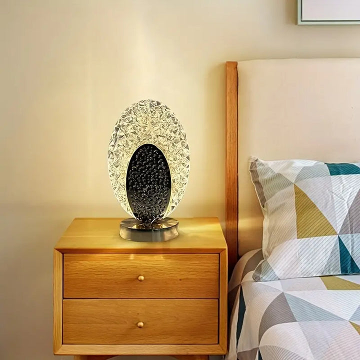 Elegant modern luxury peacock table lamp, ideal decorative lighting for sophisticated home decor.