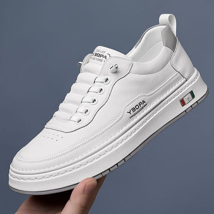 A pair of men's everyday sneakers, showcasing a sleek design for versatile fashion.