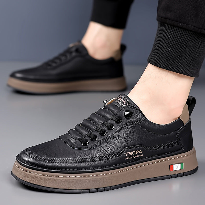 Men's fashion footwear, a versatile pair of everyday sneakers with a sleek, modern look.