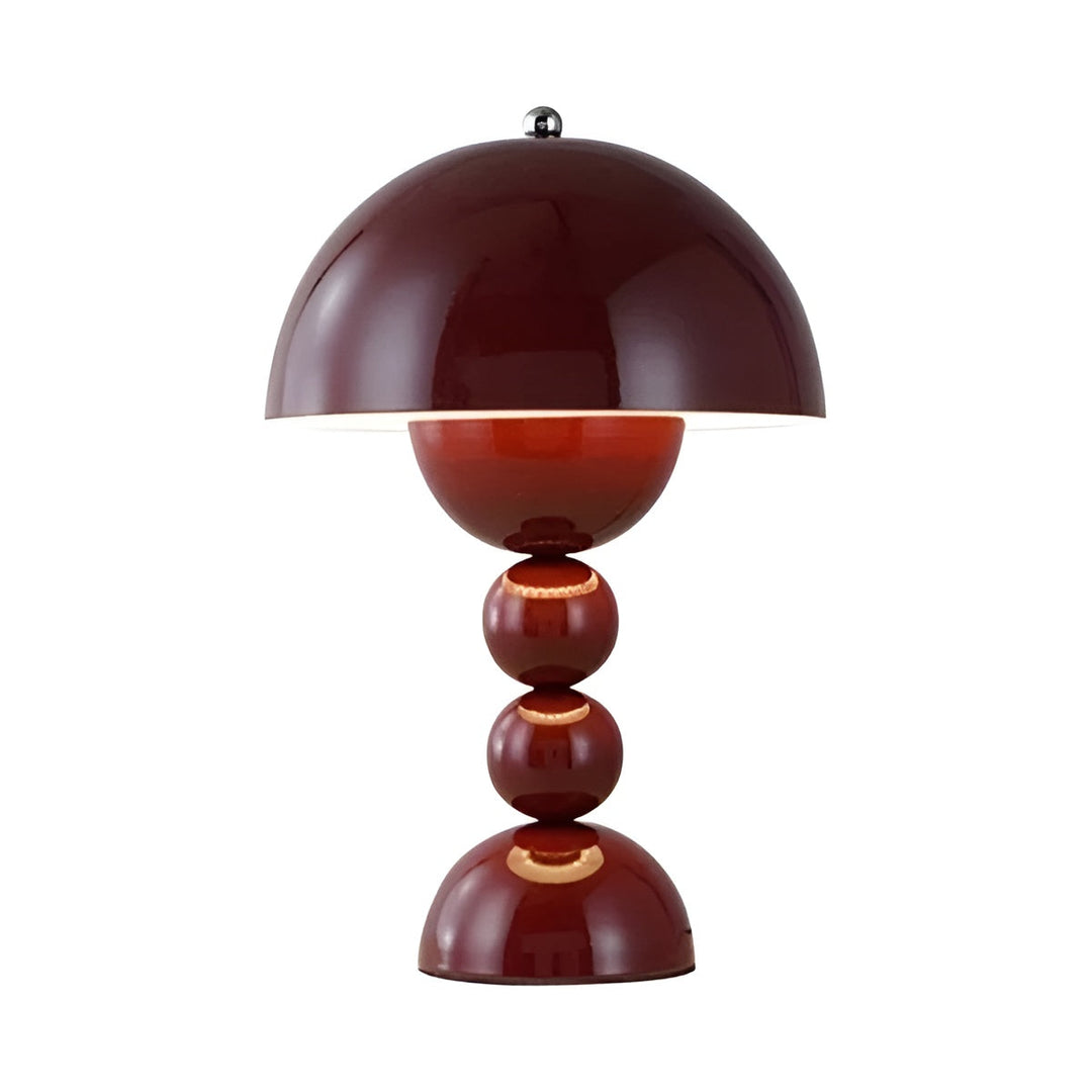 Dimmable flower bud LED desk lamp, minimalist Nordic aesthetic, perfect for work area.
