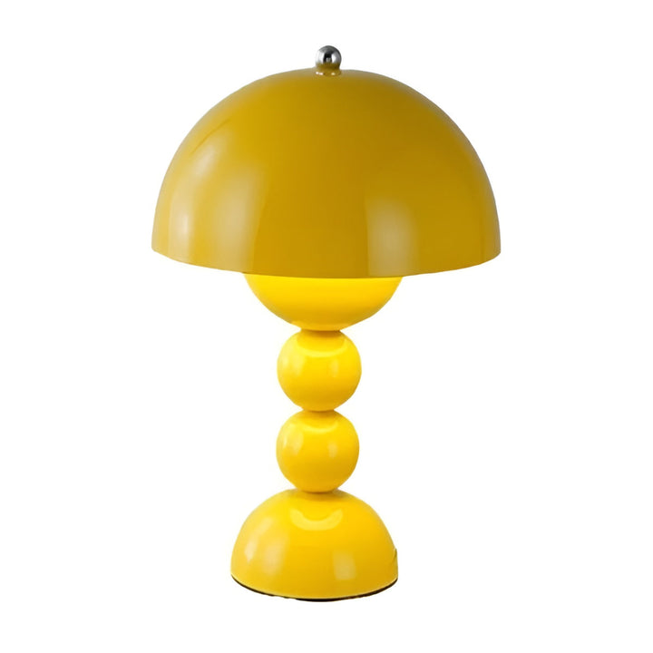 Elegant modern Nordic LED table lamp, flower bud silhouette, dimmable for comfort.