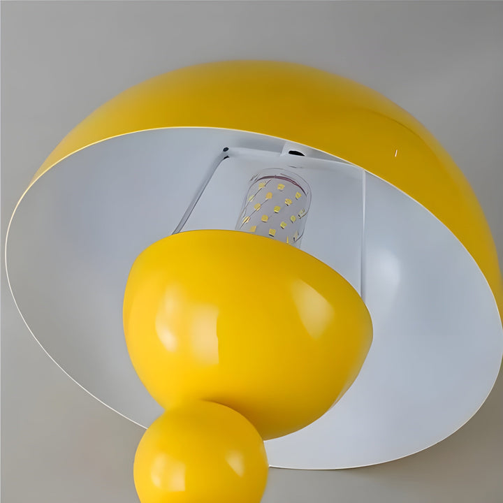 Contemporary dimmable LED flower bud lamp, ideal for modern office or bedroom.