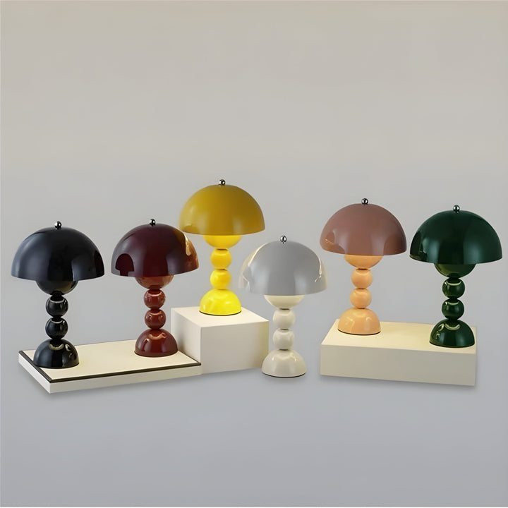 Nordic inspired flower bud LED lamp, dimmable, stylish addition to any modern room.