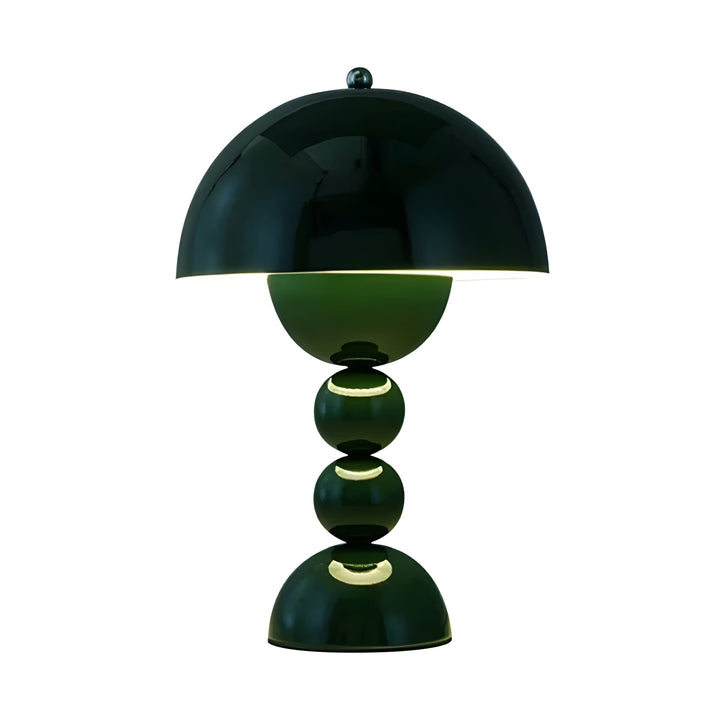 Stylish modern LED table lamp, flower bud shape, dimmable for ambient illumination.