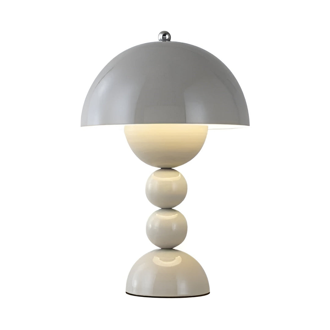 Nordic style dimmable LED desk lamp, flower bud design, essential home decor piece.