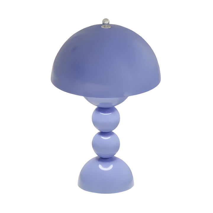 Contemporary flower bud LED table lamp, dimmable light for a modern living space.