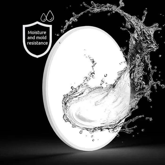 Versatile modern round LED ceiling light, ideal for contemporary home decor in living or dining.
