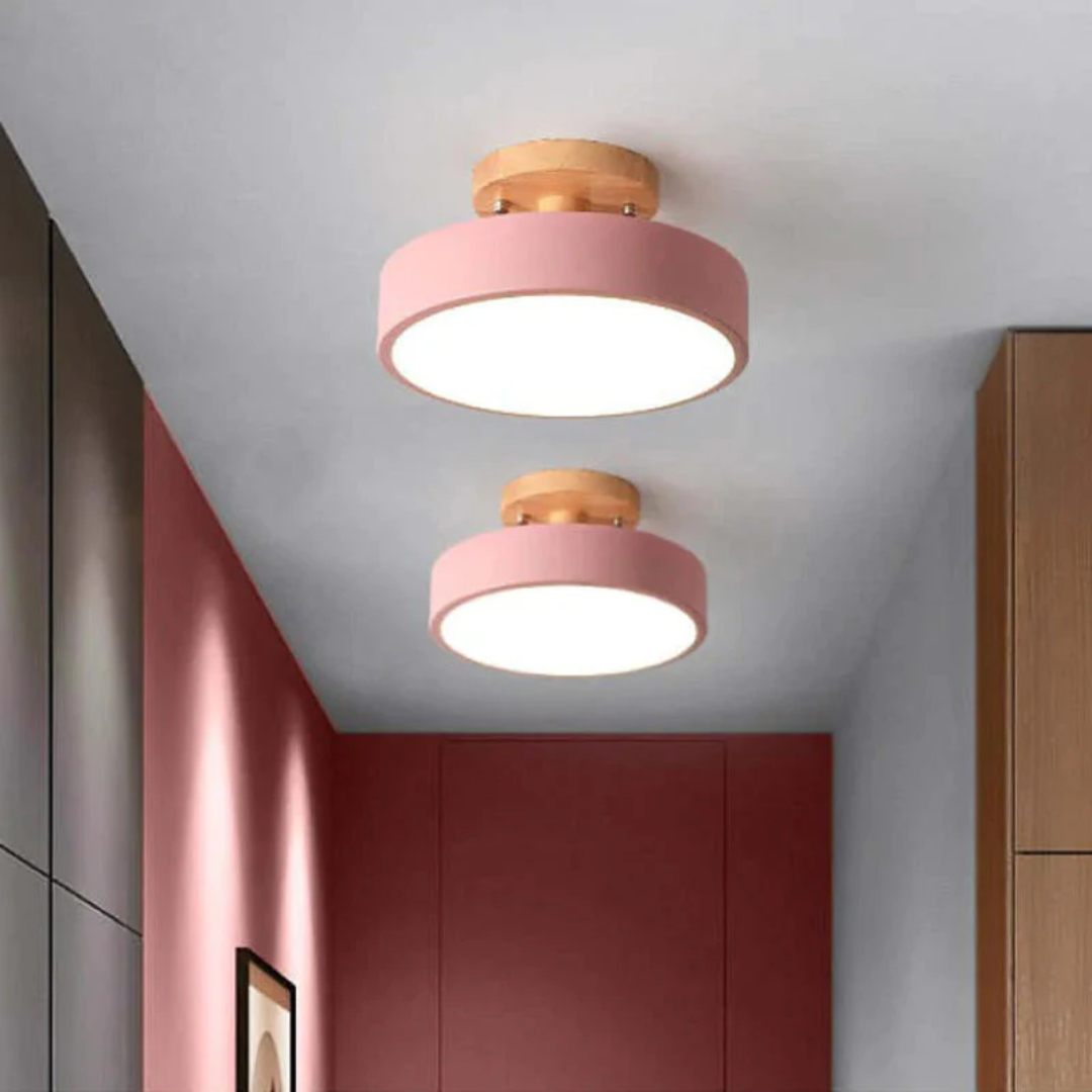 Modern Nova LED ceiling light, perfect for illuminating dining areas.