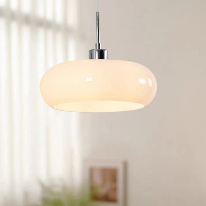 Contemporary round LED ceiling light, perfect for living room or bedroom modern home decor.