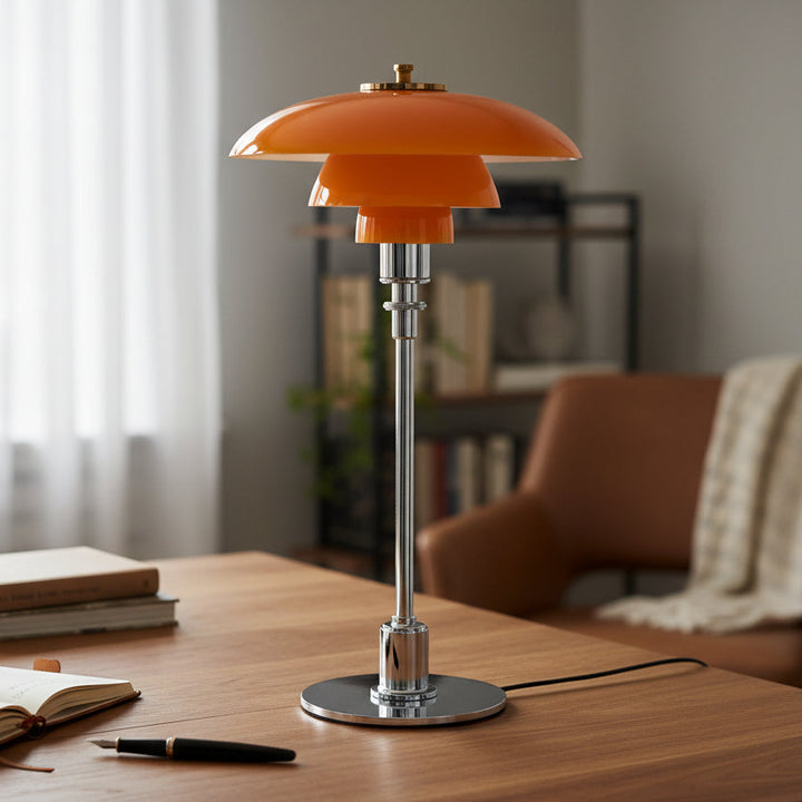 Premium modern Scandinavian dimmable LED table lamp, offering energy-efficient ambient lighting for any room.