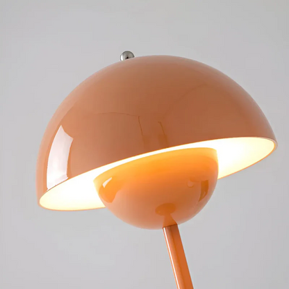 Minimalist wireless accent lamp, Scandinavian design, enhances home decor with its modern lighting.