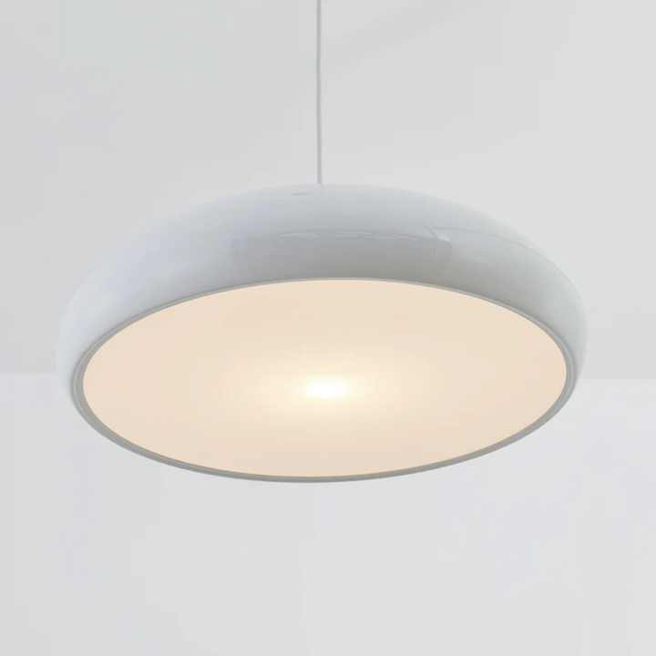 Serena modern LED lamp with adjustable brightness, ideal for dining room lighting.
