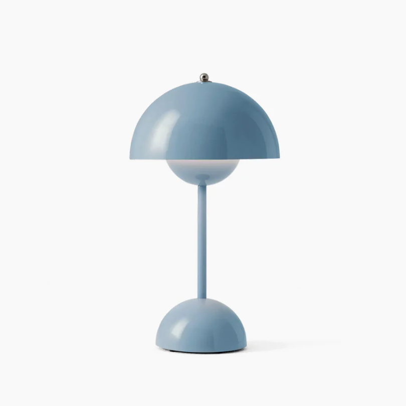 Smart touch-control table lamp, energy-efficient LED, ideal for modern homes.